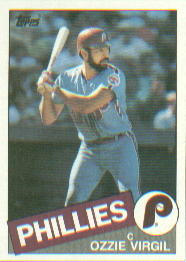 1985 Topps Baseball Cards      611     Ozzie Virgil